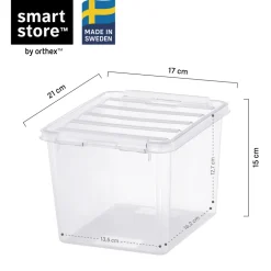SmartStore Set van 10 Stevige Opbergbox Classic 3L