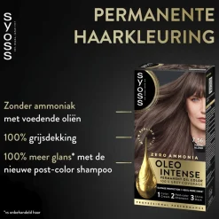 Syoss Oleo Intense 7-56 Mokka Donkerblond Haarkleuring
