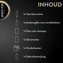 Syoss Oleo Intense 3-22 Warm Donker Bordeaux Haarkleuring