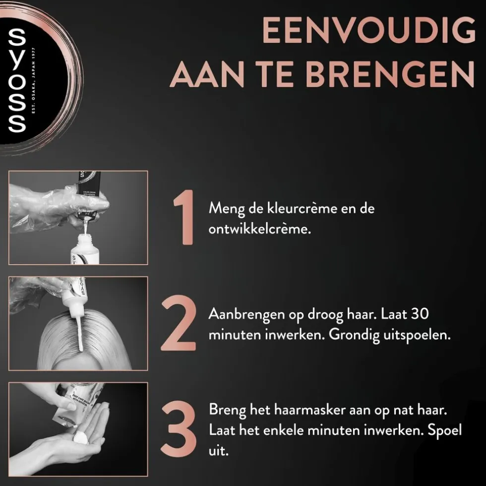 Syoss Salonplex 5-8 Hazelnootbruin Permanente Haarkleuring