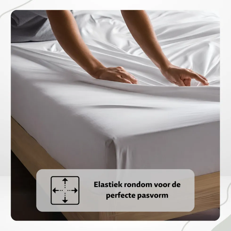 Ten Cate 100% Katoensatijnen Hoeslaken