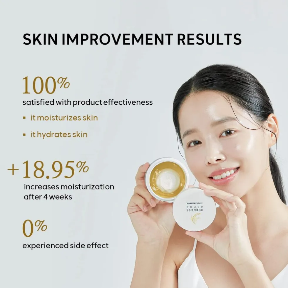 THANK YOU FARMER Rice Pure Gel and Cream