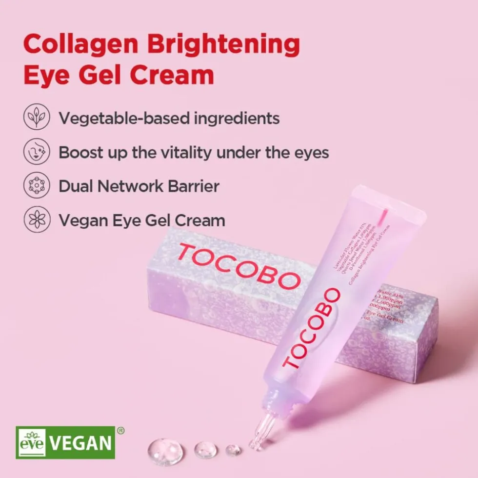 TOCOBO Collagen Brightening Eye Gel Cream*2ea
