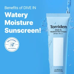 Torriden DIVE-IN Watery Moisture Sun Cream