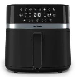Tristar FR-9416 Digitale Airfryer 6L – Digitaal LED-touchscreen met 8 programma’s – Ruime 6L capaciteit