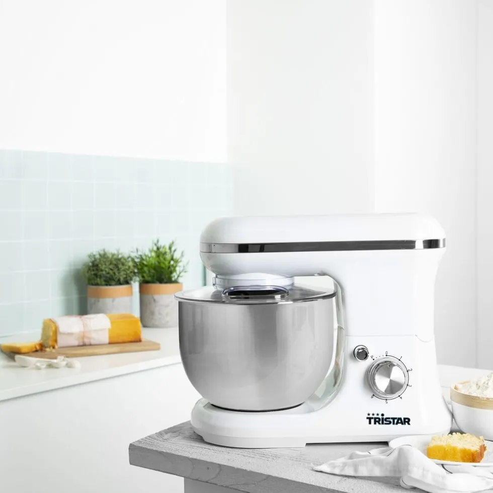 Tristar MX-4817 Keukenmachine 5L Inclusief 3 Deeghaken