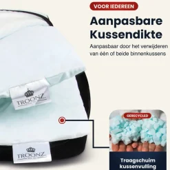 Troonz Buikslaap Hoofdkussen Plus One