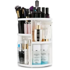 UNIQ 360° Roterende Make‑up Organizer - Wit