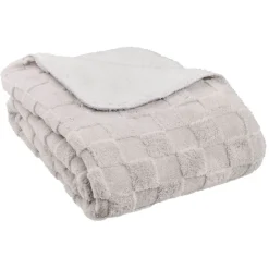 Villa Volance Plaid met Blokpatroon