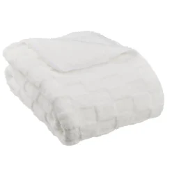 Villa Volance Plaid met Blokpatroon