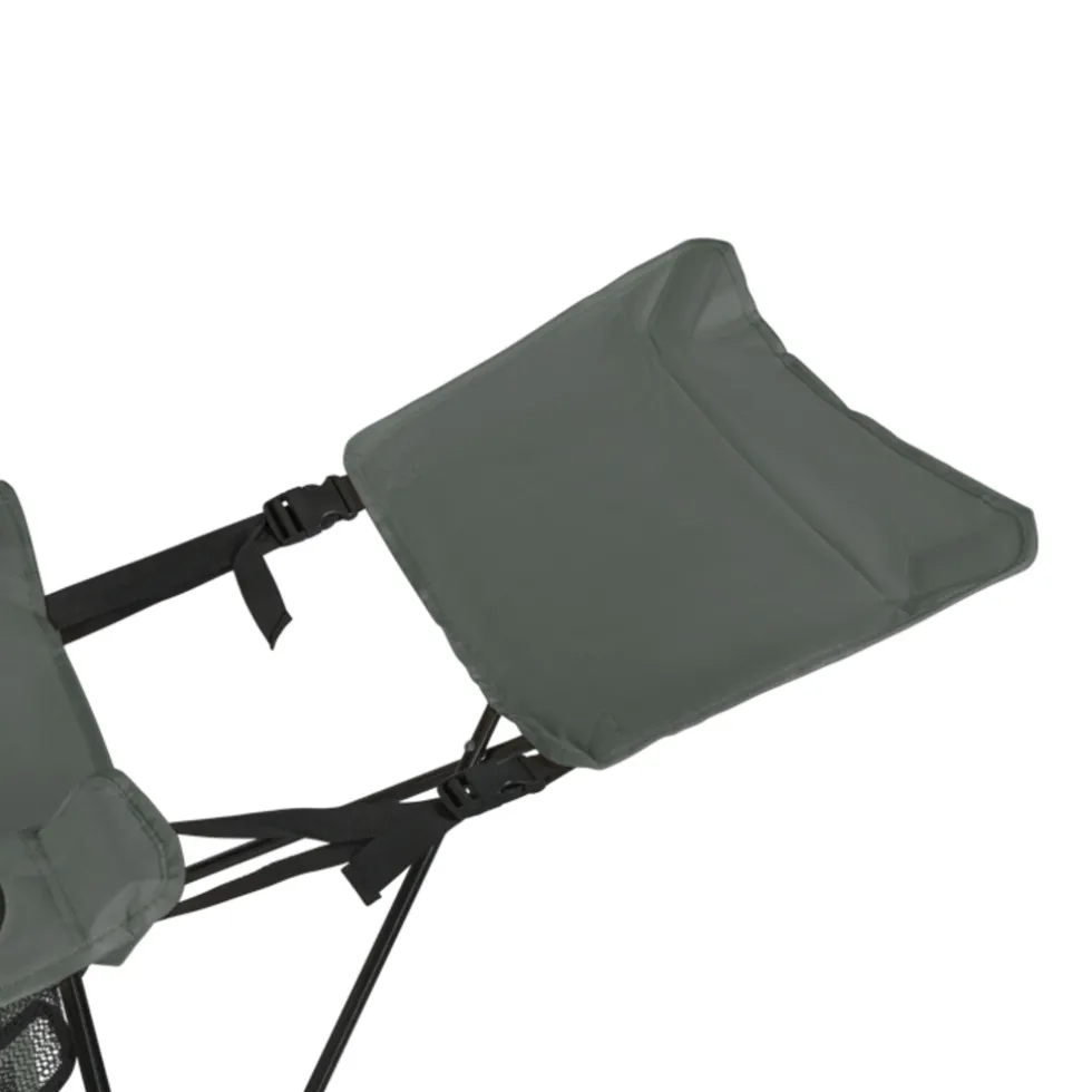 VirtuFit Opvouwbare Camping Stoel met Voetsteun