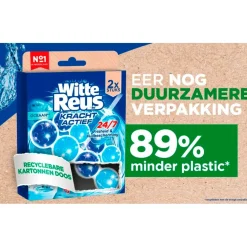 Witte Reus Kracht Actief Oceaan Toiletblok