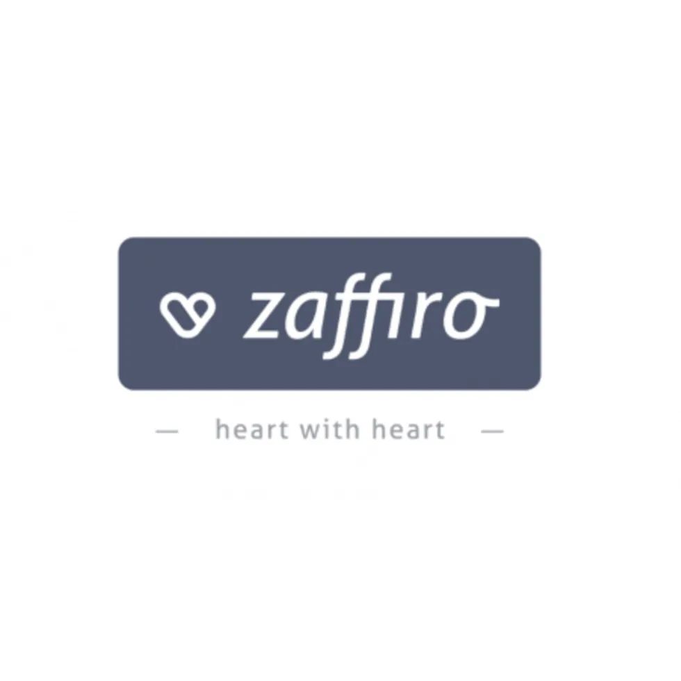 Zaffiro Be Close Beige Leaves Multifunctionele Draagdoek