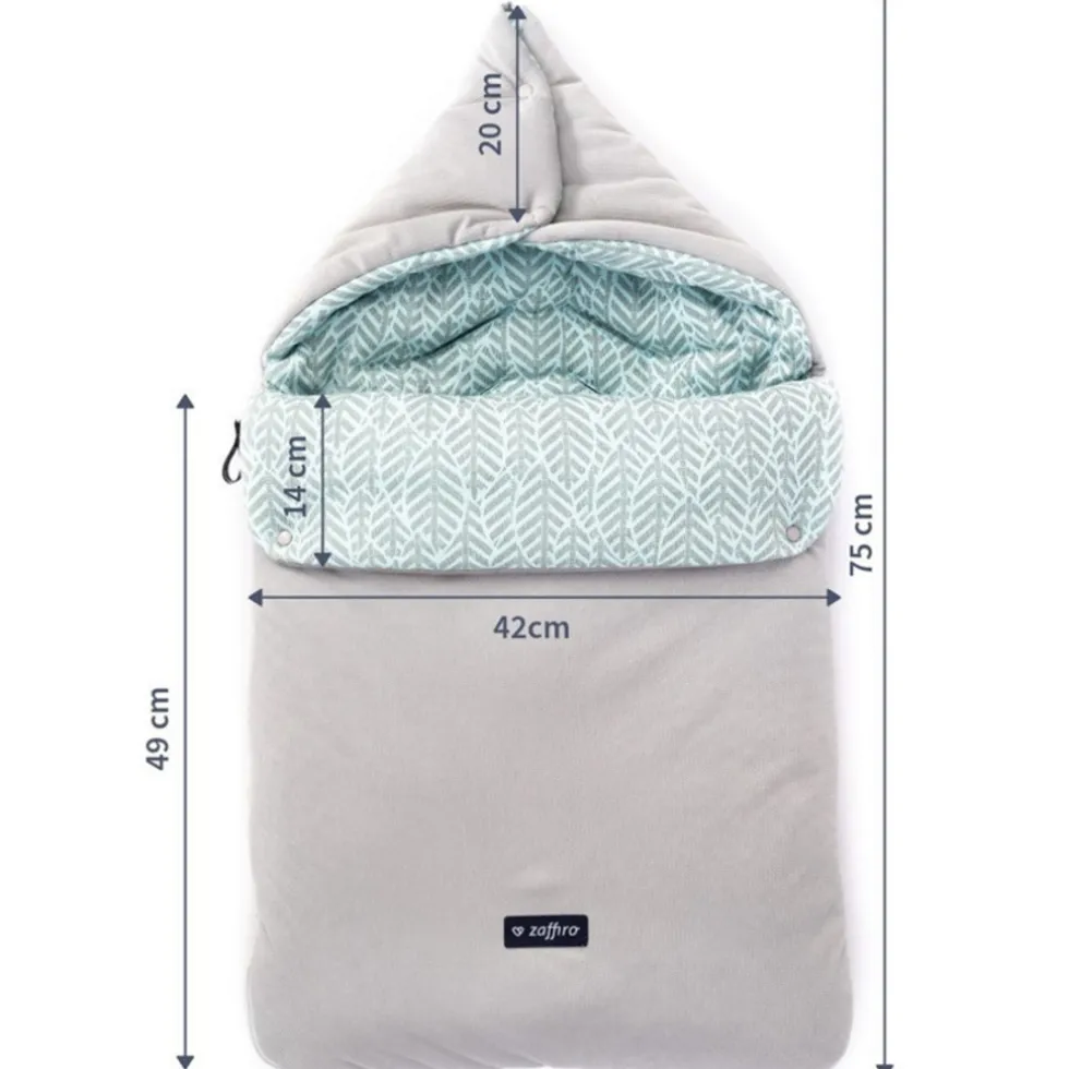 Zaffiro Beige Leaves Basic 5-in-1 Voetenzak