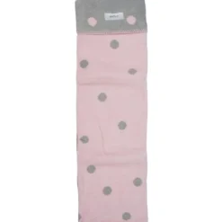 Zaffiro Grijs & Roze Gestipt 100 x 150 cm Ledikantdeken